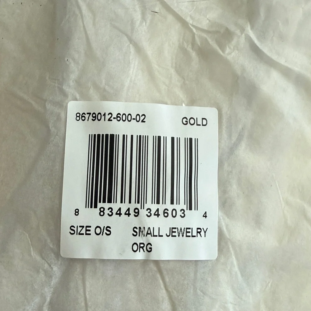 Neiman Marcus Gold Jewelry organize Clutch /Case NEW